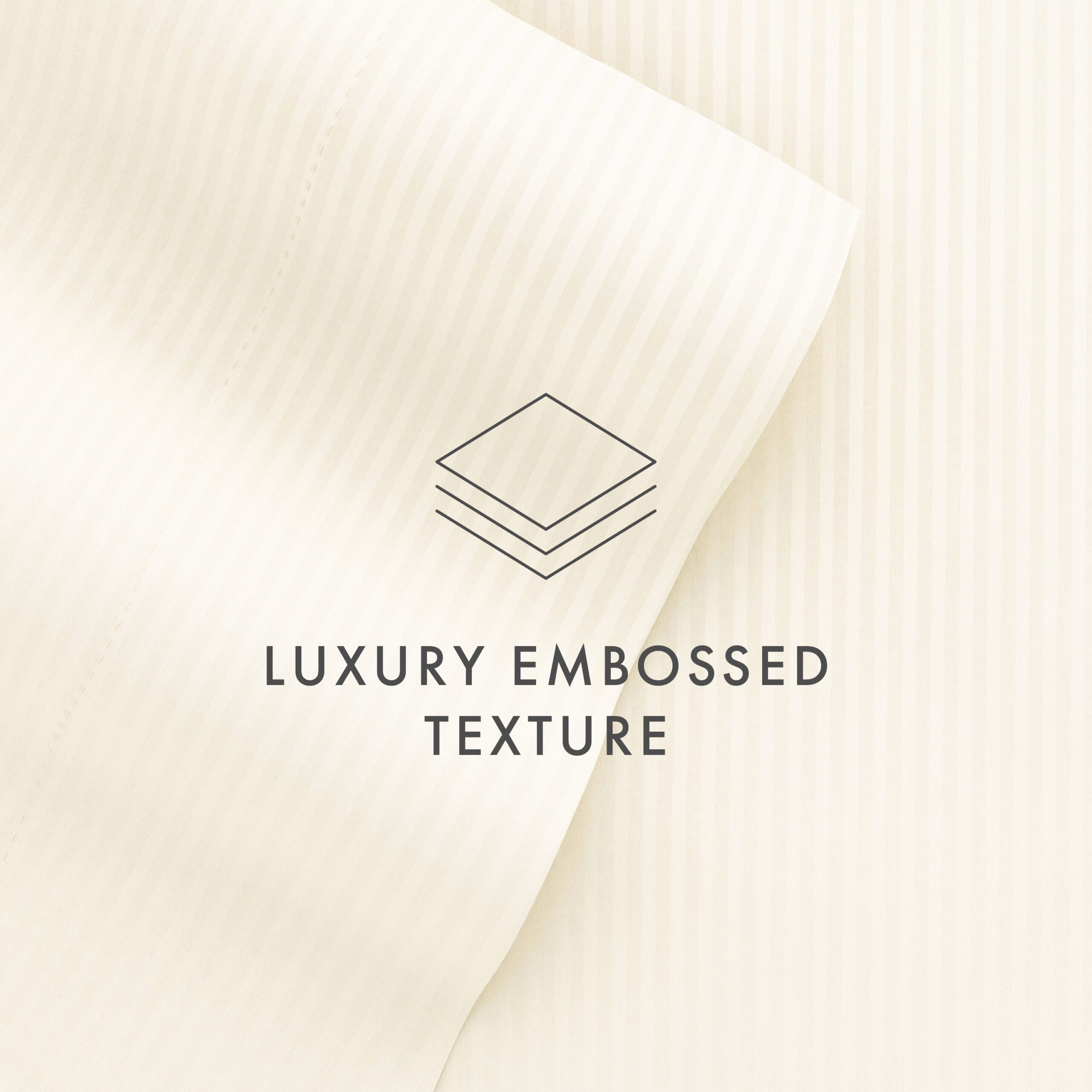 Striped Embossed 4-Piece Sheet Set - Sale