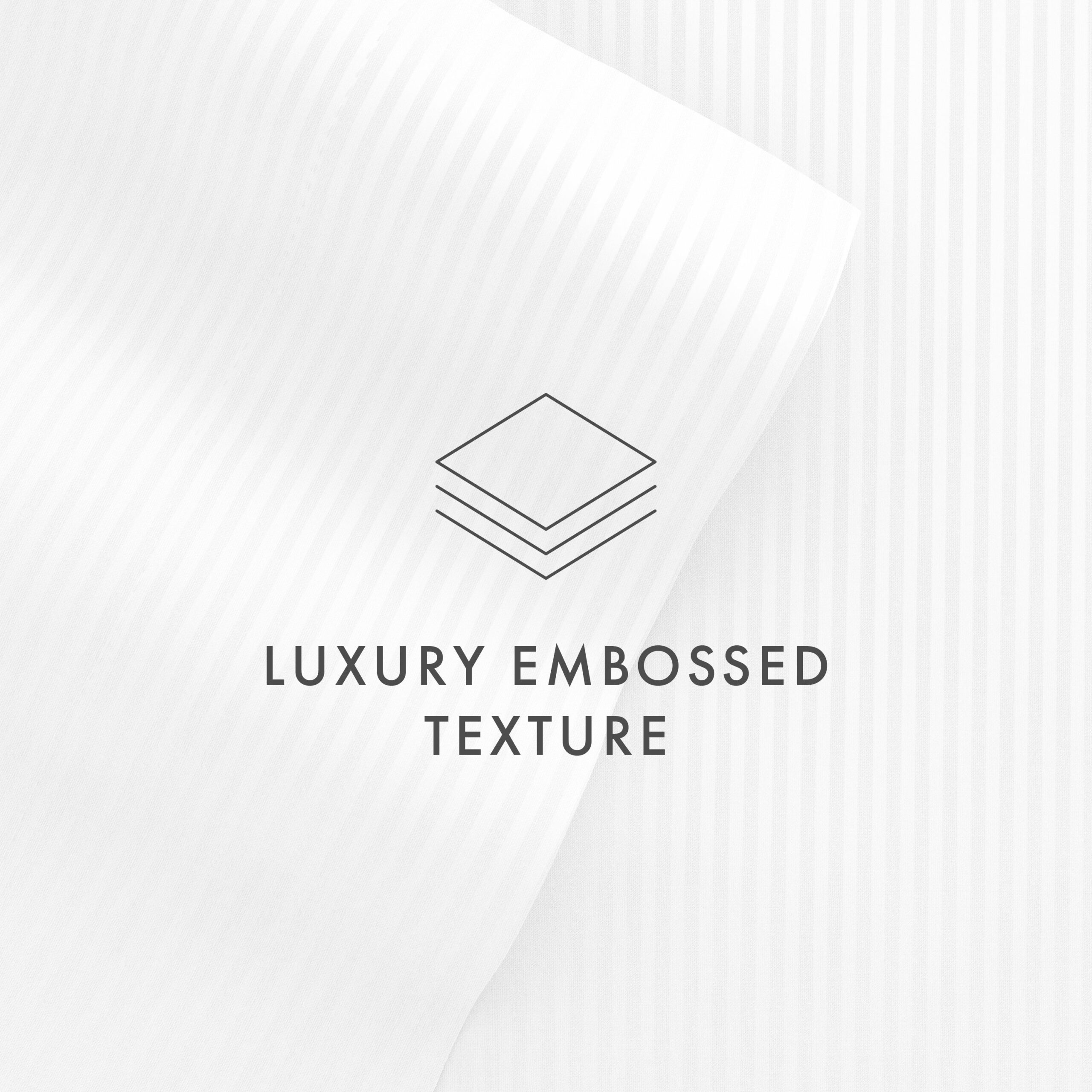Striped Embossed 4-Piece Sheet Set - Sale