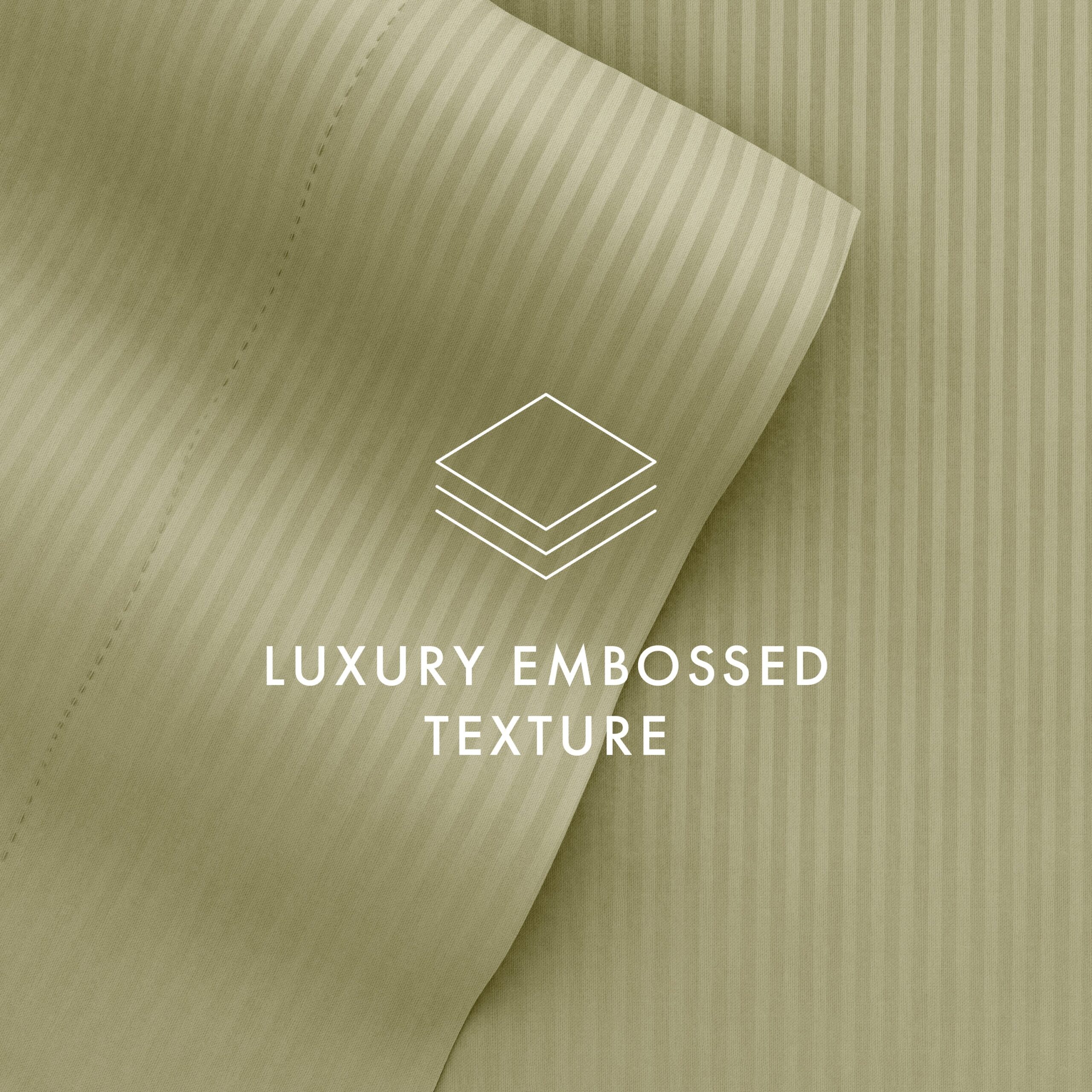 Striped Embossed 4-Piece Sheet Set - Sale