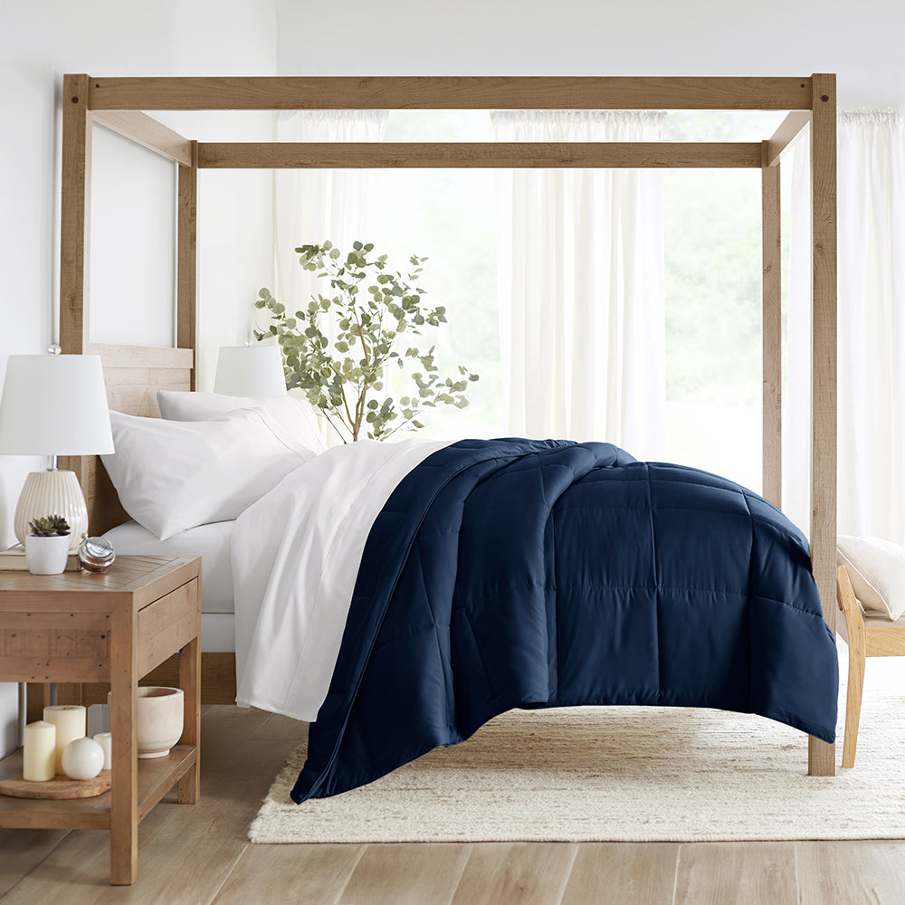Solid Down-Alternative Comforter - Sale