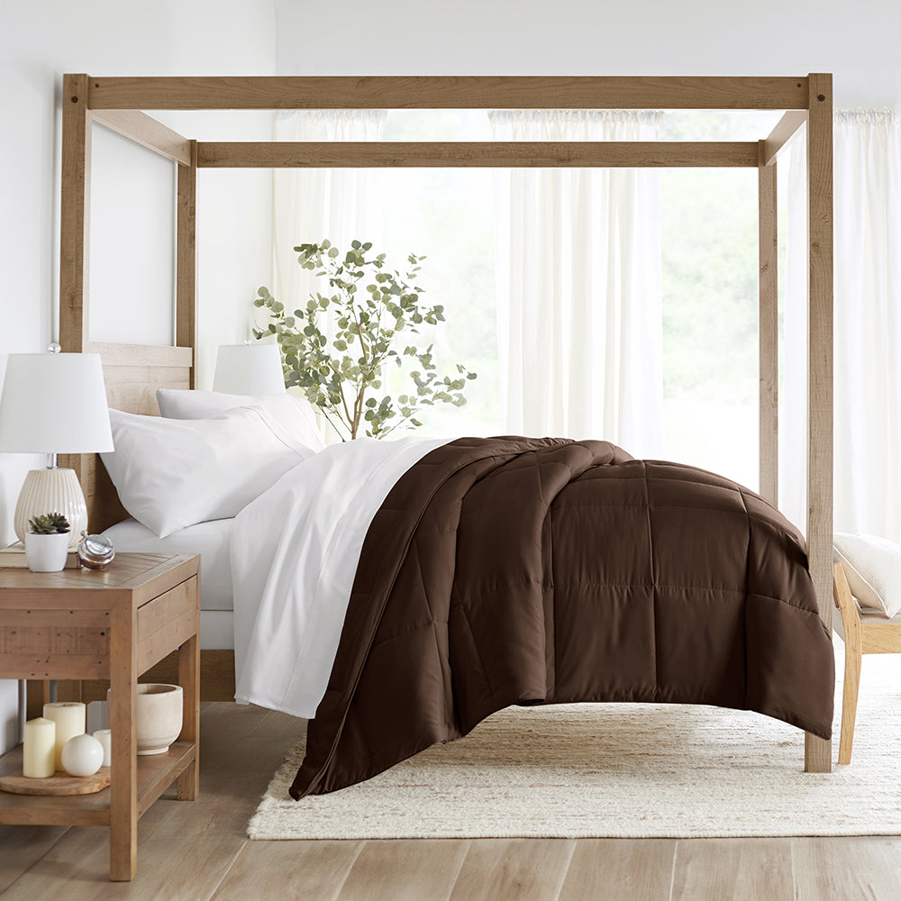 Solid Down-Alternative Comforter - Sale