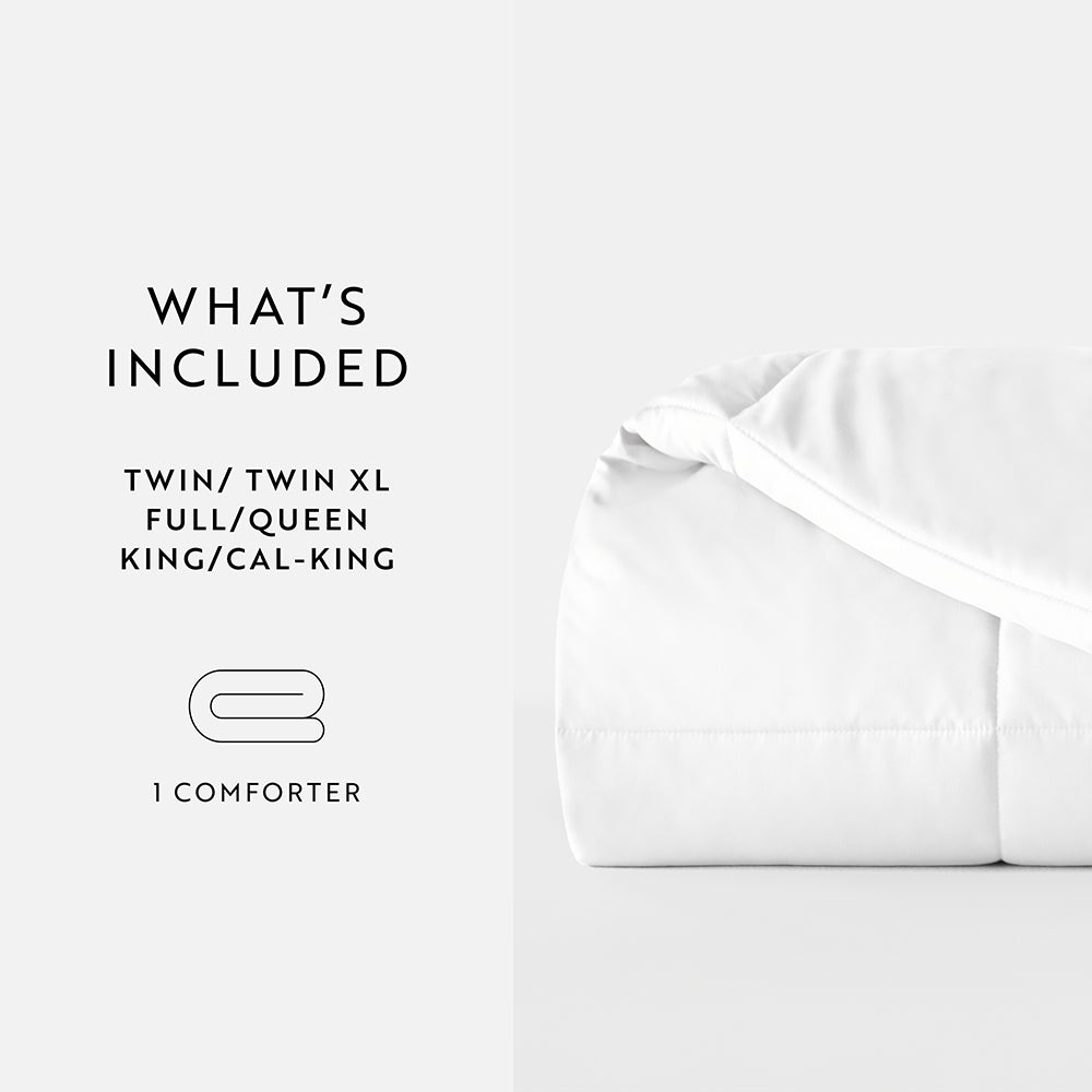 Solid Down-Alternative Comforter - Sale