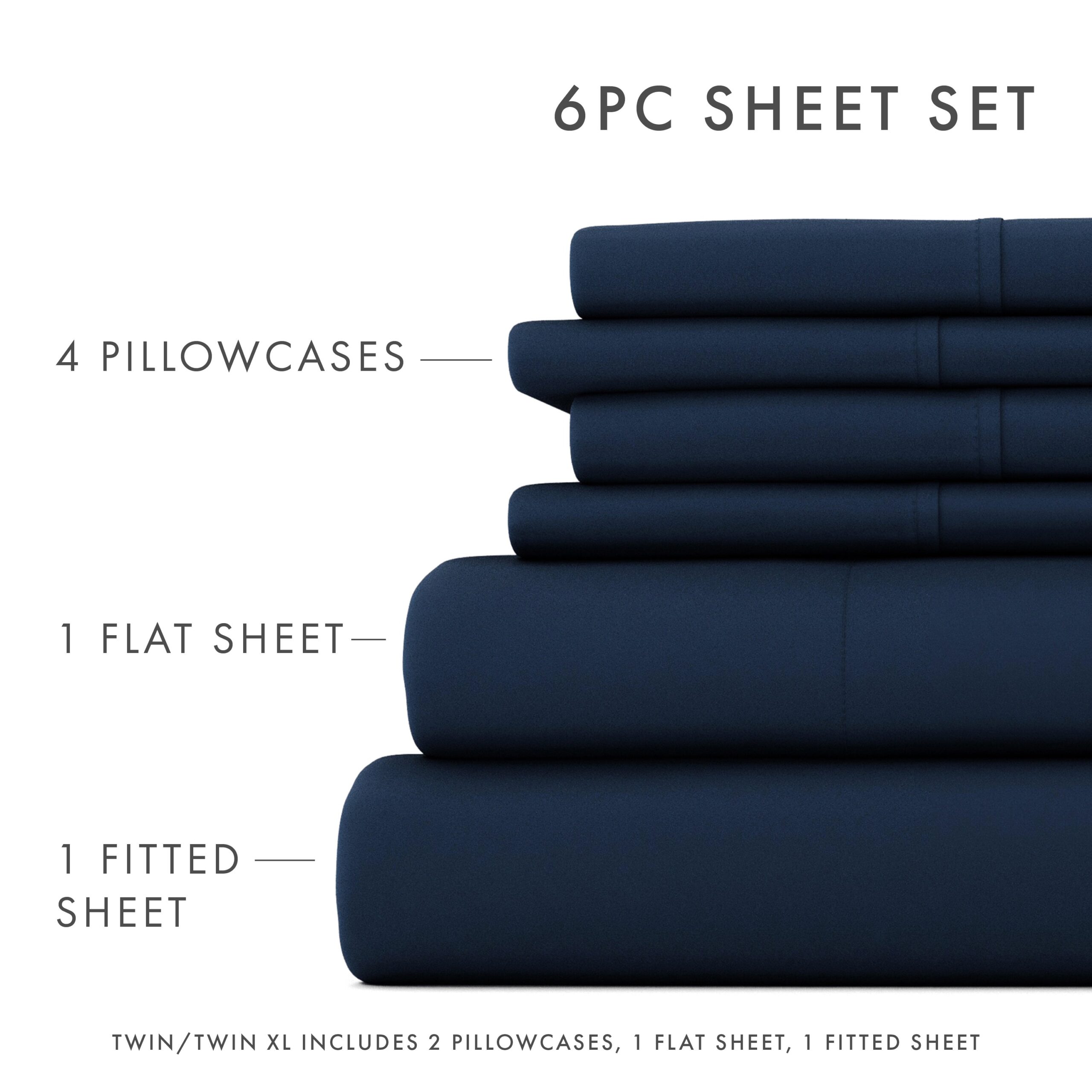 6-Piece Essential Sheet Set - SLEEP60