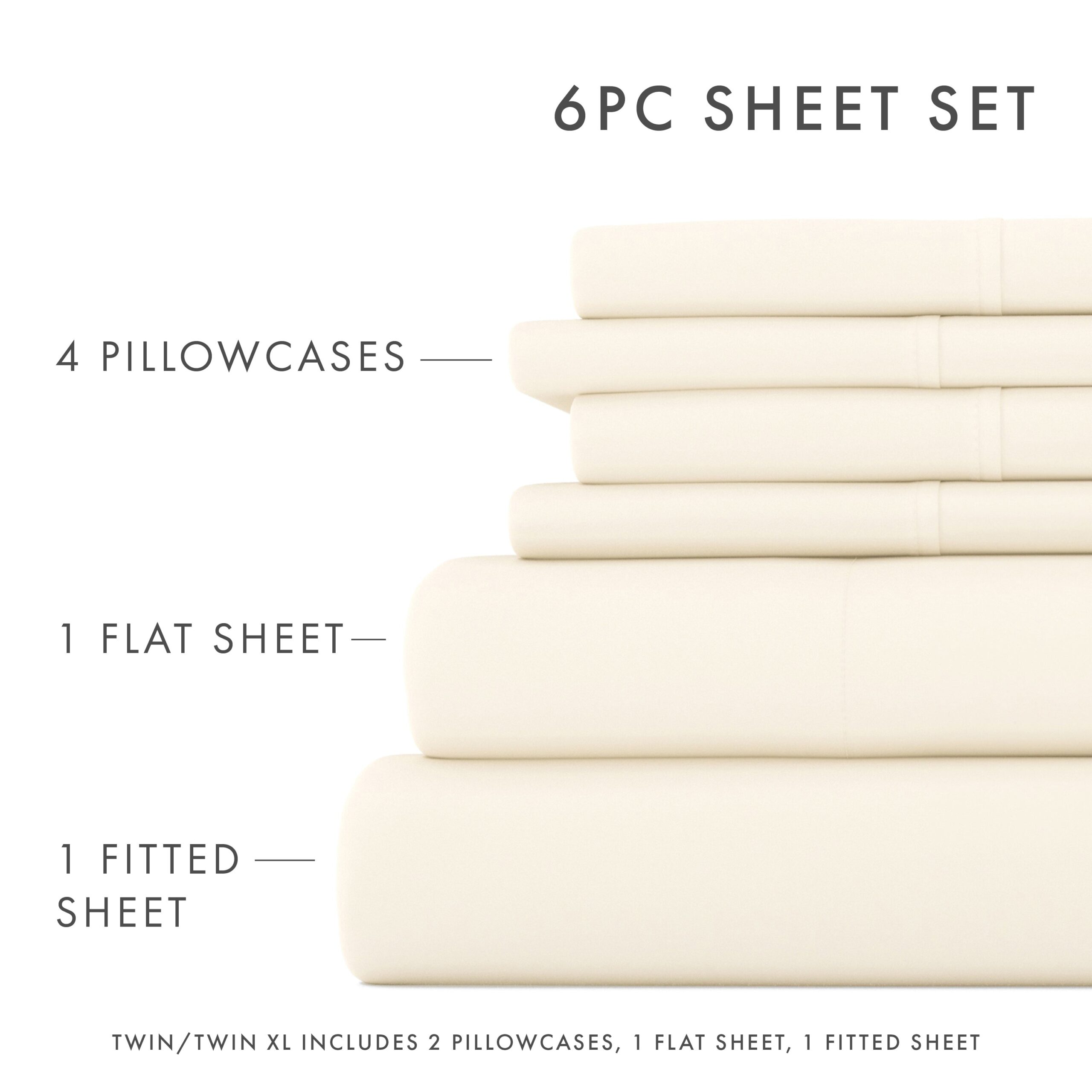 6-Piece Essential Sheet Set - SLEEP60