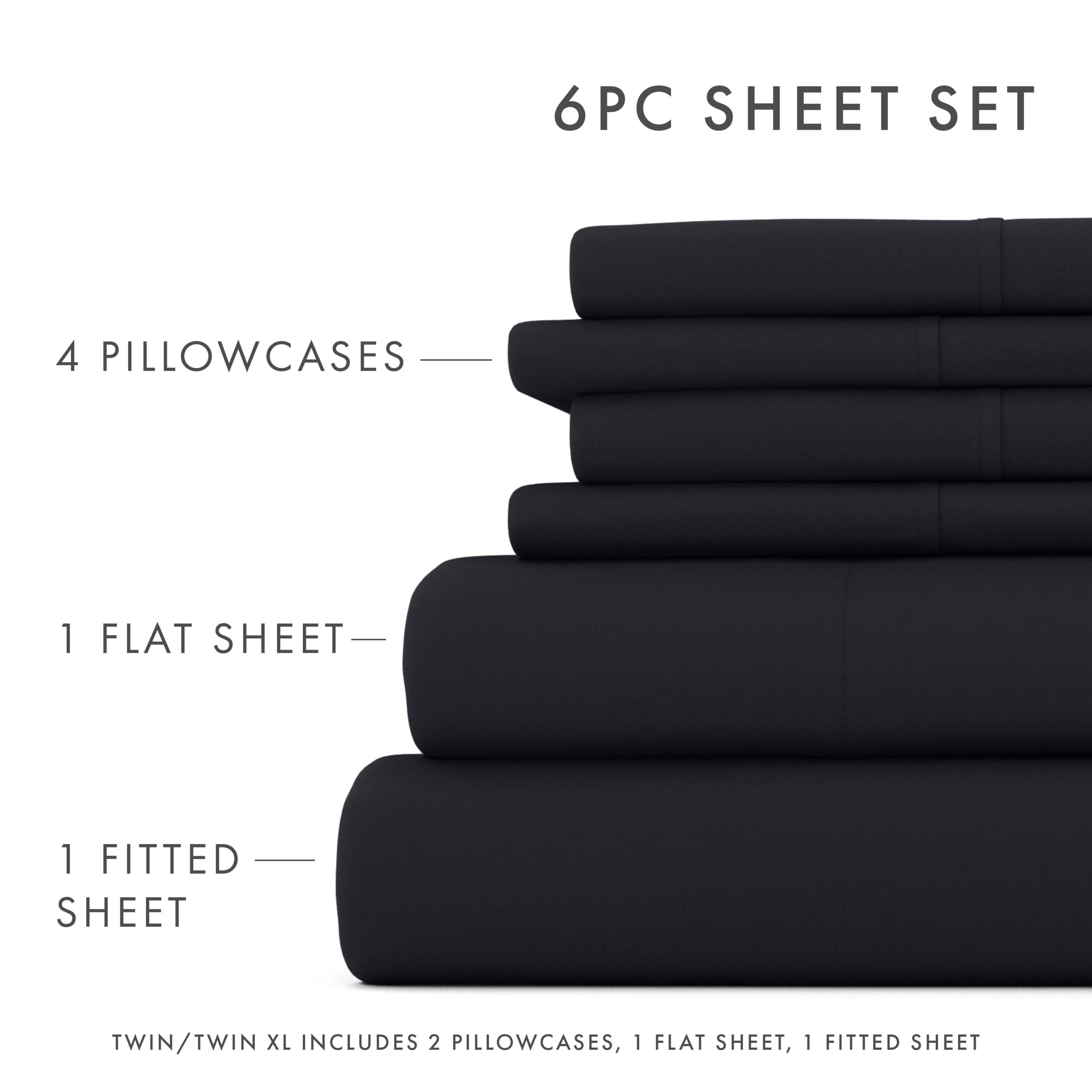 6-Piece Essential Sheet Set - SLEEP60