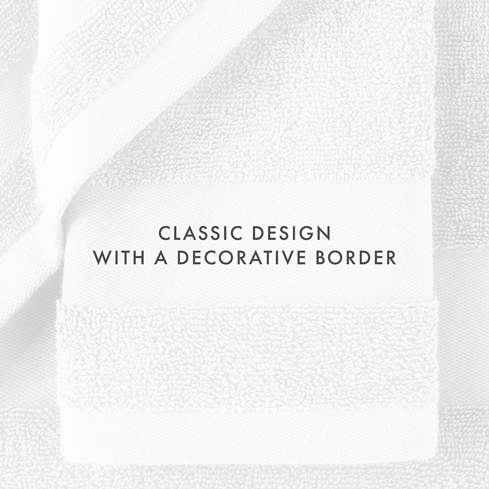 Ultra Soft 100% Cotton 4-Piece Bath Towel Set