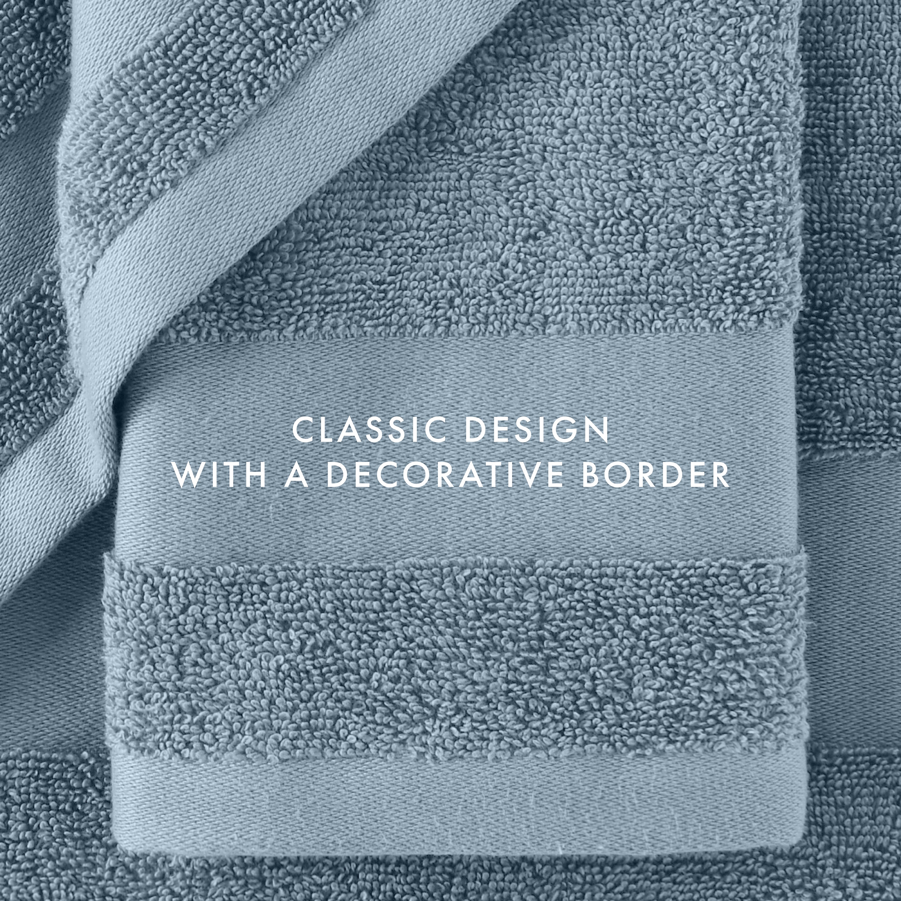 Ultra Soft 100% Cotton 4-Piece Bath Towel Set